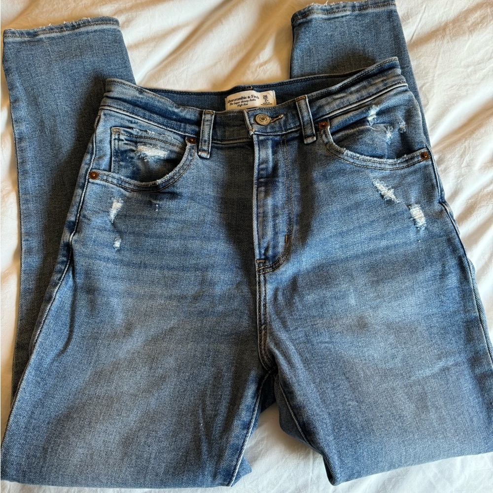 Abercrombie and Fitch High Waisted Skinny Jean